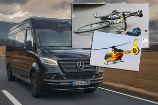 14-latka zabrał śmigłowiec! Staranował go mercedes. Fatalny wypadek pod Łowiczem