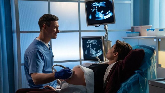 	Na dobre i na złe odc. 954. Blanka (Pola Gonciarz), Krzysztof Radwan (Mateusz Damięcki)