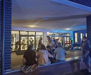 Pożar w Ząbkach. Tłumy wykupują artykuły pierwszej potrzeby