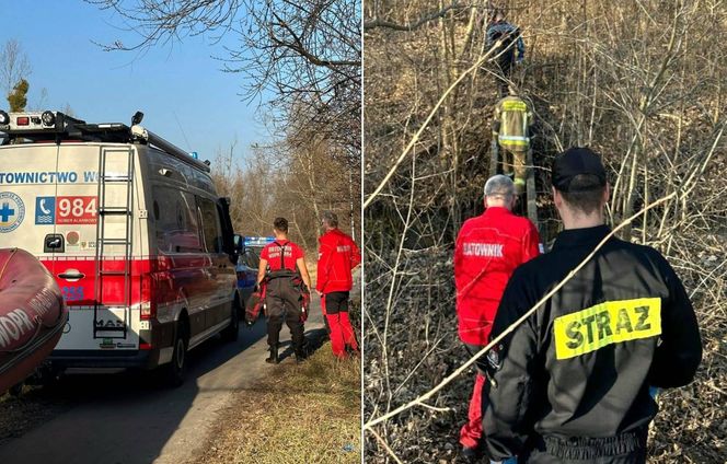 Ciało znalezione w rowie melioracyjnym 