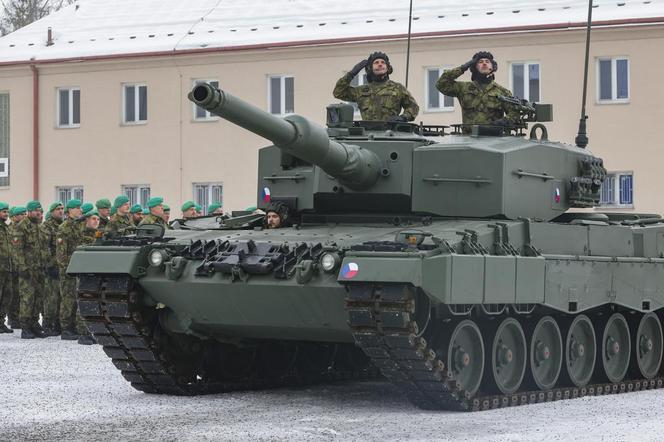 Czeski czołg Leopard 2A4