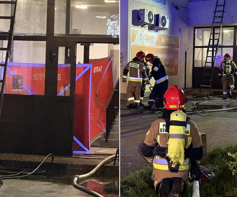 Spalone zwłoki mężczyzny na balkonie. Tragiczny pożar na Bródnie