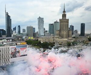 Godzina W na rondzie Dmowskiego w Warszawie