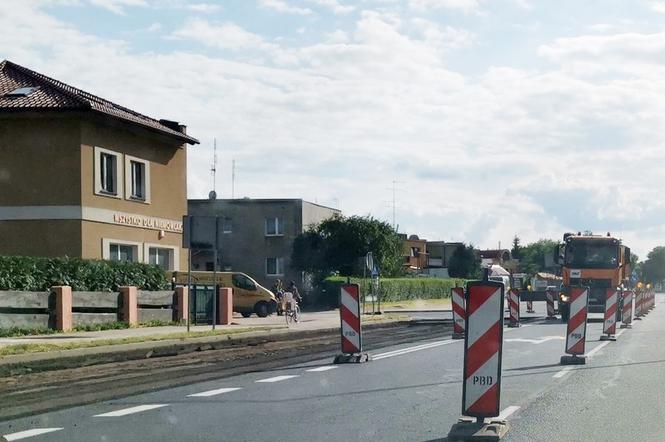 Trwa remont ulicy Wojska Polskiego w Głogowie
