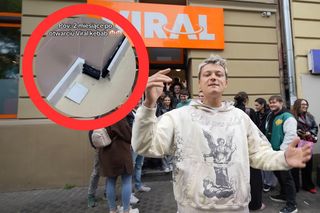 Zdewastowana łazienka w VIRAL Kebab w Krakowie. Lokal Friza i Przemka Pro znowu pod ostrzałem [WIDEO]