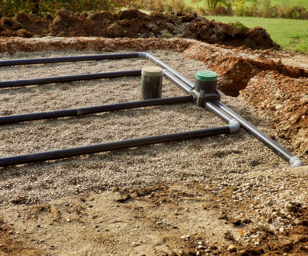 Drenaż rozsączający