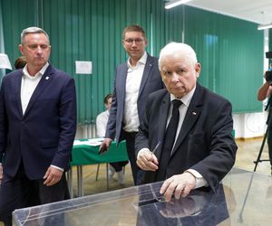 Jarosław Kaczyński zagłosował w II turze