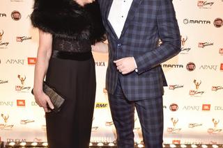 Rafał Patyra z żoną