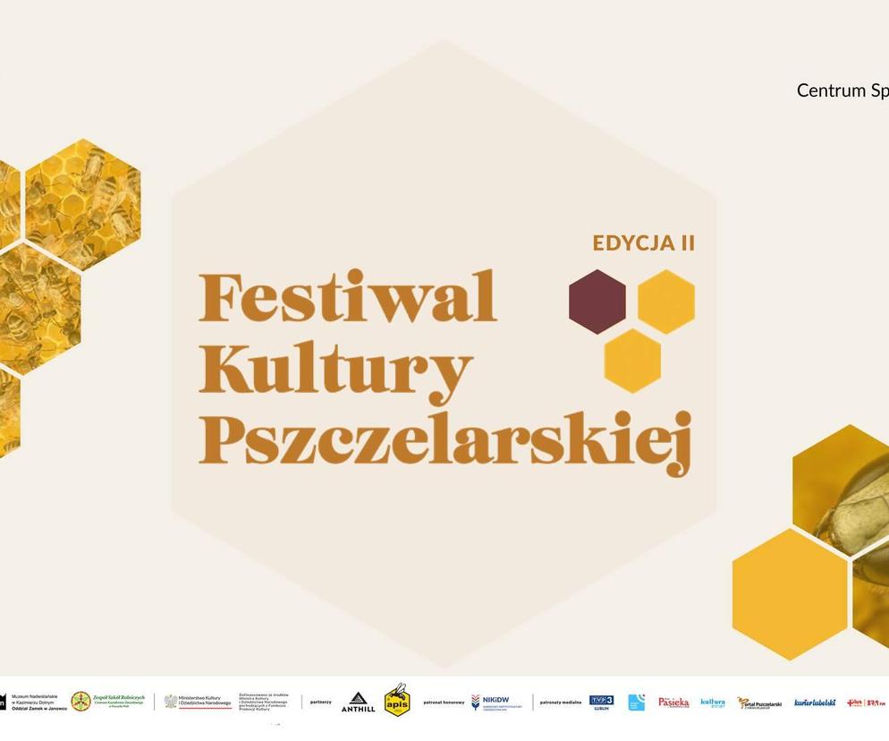 Festiwal Kultury Pszczelarskiej - plakat wydarzenia