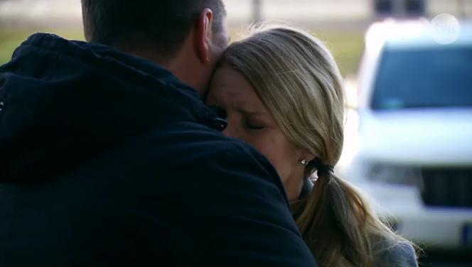 Na Wspólnej, odc. 3084. Renata (Marta Jankowska), Sławek (Mariusz Słupiński)