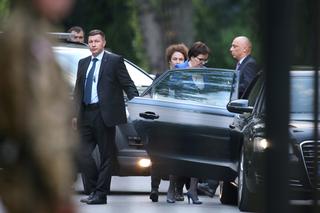 Kondukt żałobny Ewy Kopacz