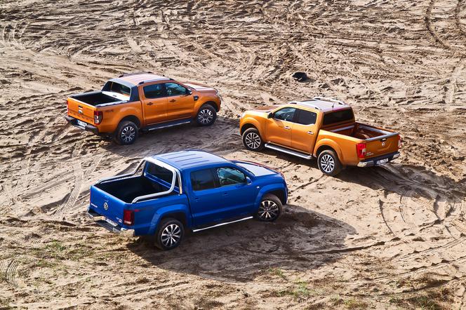 Nissan NP300 Navara, Volkswagen Amarok V6, Ford Ranger Wildtrak