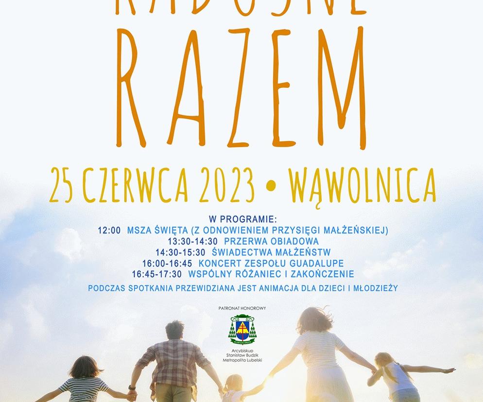 Archidiecezjalny Dzień Rodzin - plakat wydarzenia