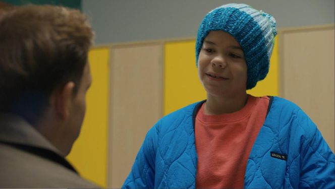 Barwy szczęścia, odcinek 3167. Łukasz (Michał Rolnicki), Ksawery (Bartosz Gruchot)