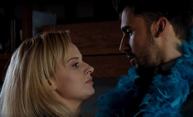 M jak miłość, odc. 1512. Sonia (Barbara Wypych), Rafał (Jakub Kucner)