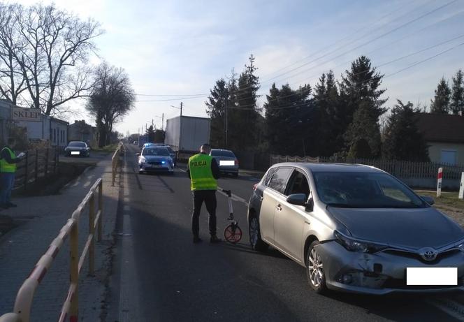 Łódzkie. Wypadek w Konstantynowie. Ranny 9-letni rowerzysta