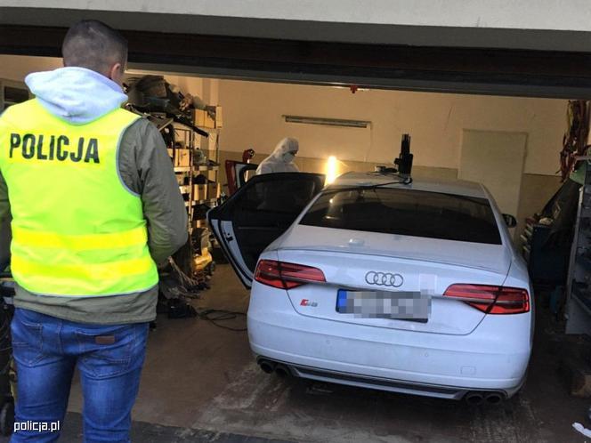Audi S8 skradzione na terenie Niemiec 