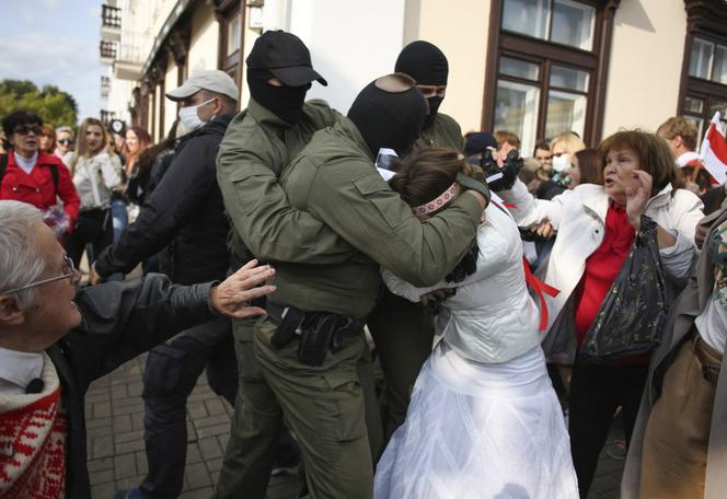 Protesty na Białorusi