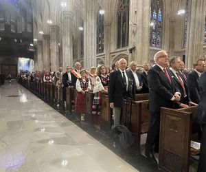 Uroczysta msza przed 88. Paradą Pułaskiego w NY