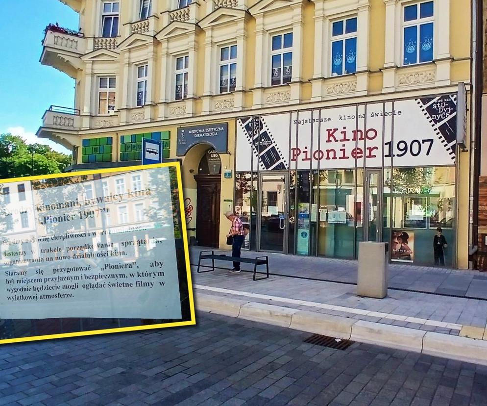 Kino Pionier w Szczecinie wciąż pozostaje zamknięte