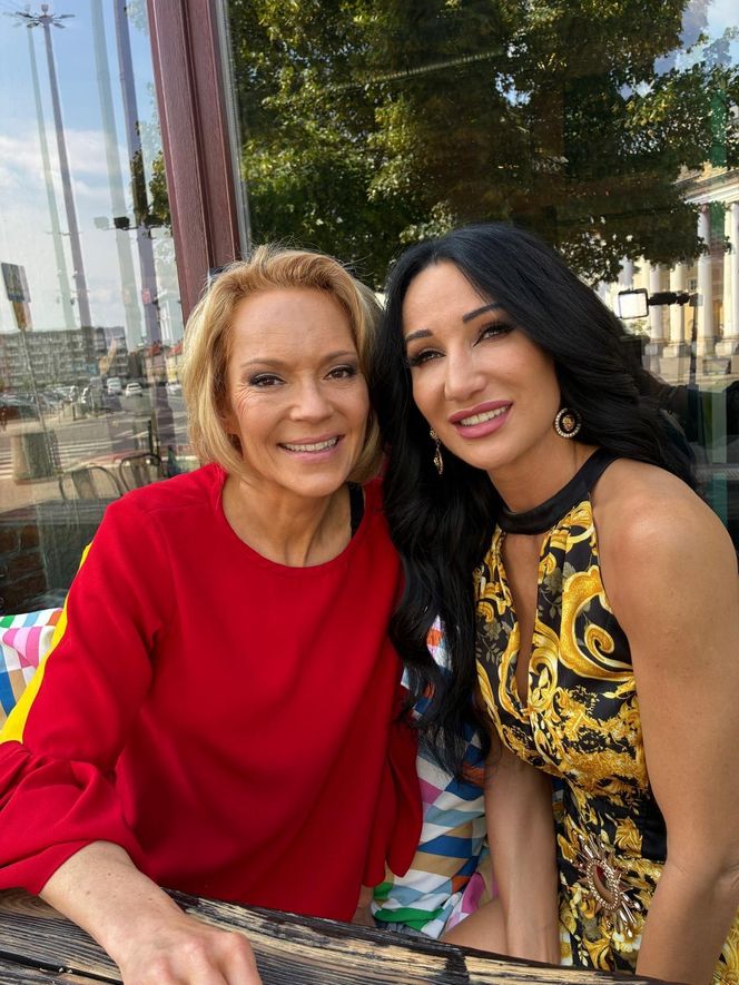 Kasia Madera na prezentacji BBC News Polska