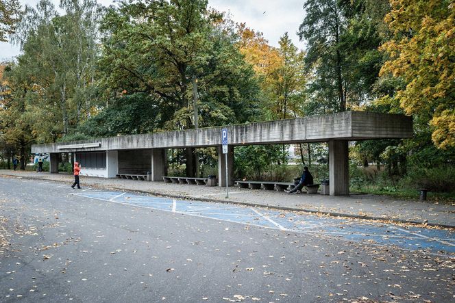 Brutalistyczna wiata: Westerplatte w Gdańsku