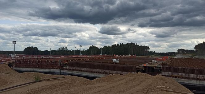 Postęp prac na węźle S19 Krynice-Białystok Zachód