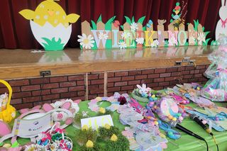 Śniadanie wielkanocne w Parafialnej Szkole Polskiej im. Stefana Kardynała Wyszyńskiego w Chicago