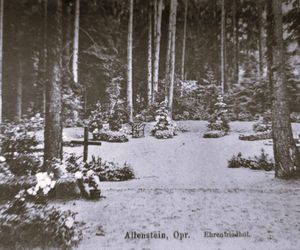 Olsztyńskie cmentarze na dawnych zdjęciach. Tak wyglądały 100 lat temu