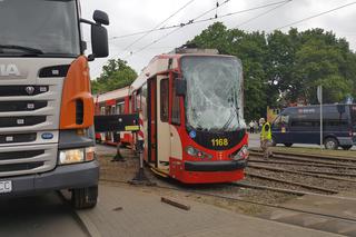 Czołowe zderzenie tramwajów w Gdańsku!