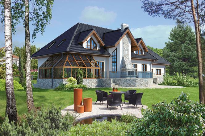 Projekty domów w stylu dworkowym