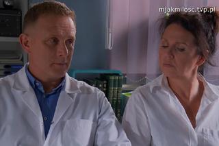 M jak miłość odc. 1704. Artur Rogowski (Robert Moskwa), Marysia (Małgorzata Pieńkowska)