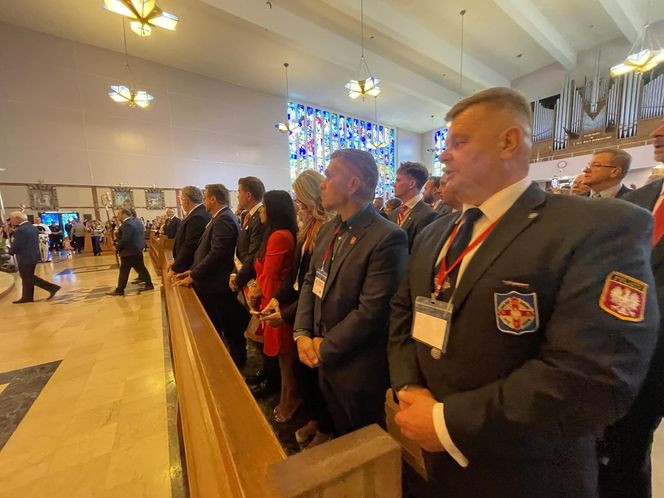 Karol Nawrocki z małżonką w USA. Tak przyjęto ich w Doleystown