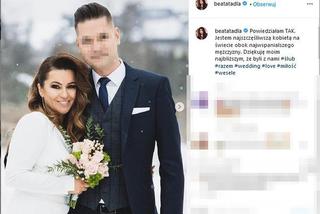 Beata Tadla wyszła za mąż