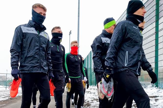 GKS Bełchatów: Piłkarze wznowili treningi! Na pierwszych zajęciach TŁOCZNO! 
