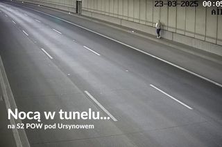 Zadzwonił na numer alarmowy i poprosił o podwózkę. Z tunelu na S2 wywiozła go policja