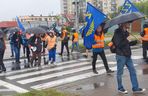 Strajk kolejarzy Bydgoszcz 28.07.25