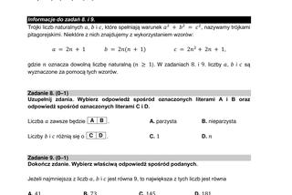  Egzamin ósmoklasisty 2021 matematyka. Arkusze CKE, pytania, odpowiedzi [26.05.2021]