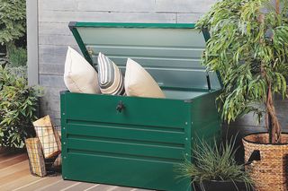 Strefa gospodarcza w ogrodzie