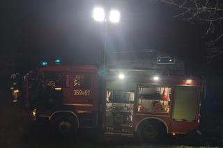 Lubaszowa. Strażacy walczyli z pożarem kotłowni w budynku mieszkalnym