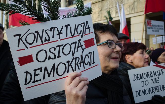 Manifestacja KOD - Łódź