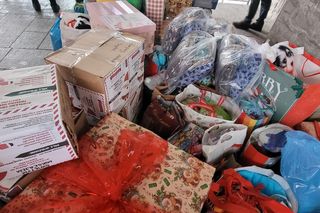 Prezenty świąteczne trafiły do dzieci z Uniwersyteckiego Dziecięcego Szpitala Klinicznego im. L. Zamenhofa w Białymstoku