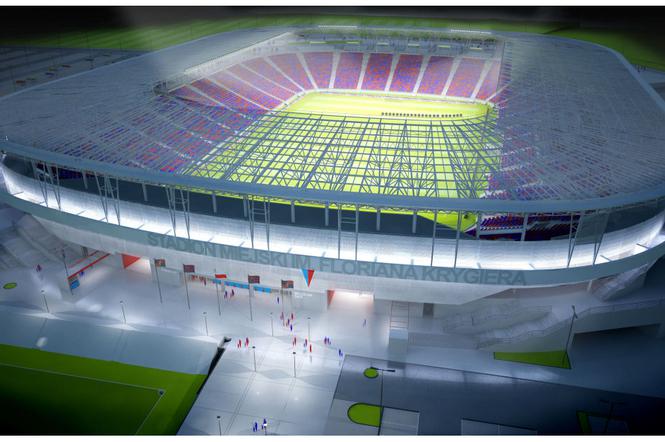 Nowy stadion w Szczecinie - wizualizacja