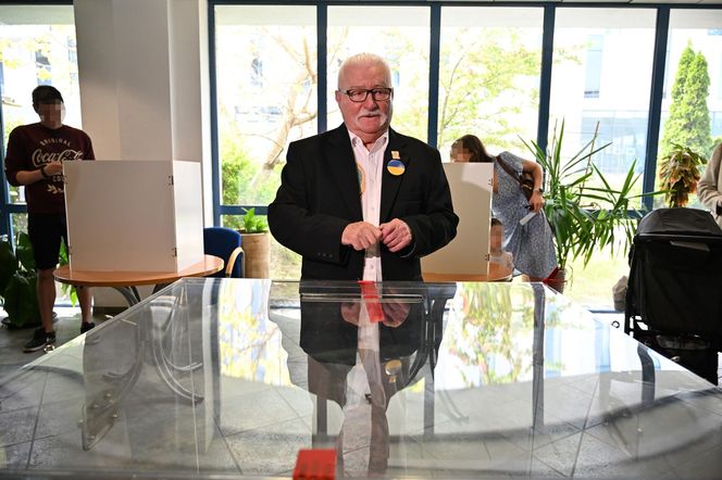 Wybory prezydenckie 2025 - Lech Wałęsa.