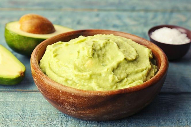 pasta z awokado i białego sera