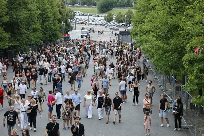 Koncert Jennifer Lopez w Warszawie (25.07.2025) - część pierwsza. Organizatorem koncertu jest Prestige MJM