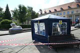 Renowacja koszalińskich lwów