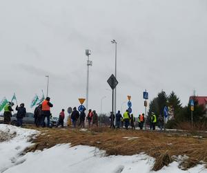 Protest rolników Zamość 2024