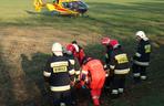 Noworoczny horror pod Garwolinem. 55-latek roztrzaskał hybrydę na drzewie