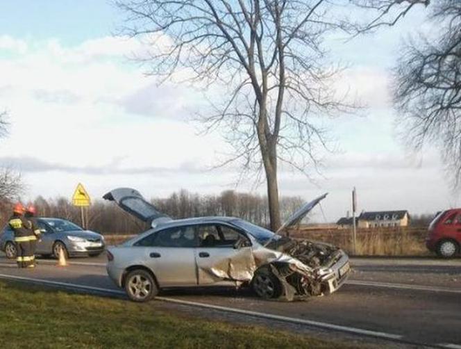 Wypadek w Oleszycach na Podkarpaciu